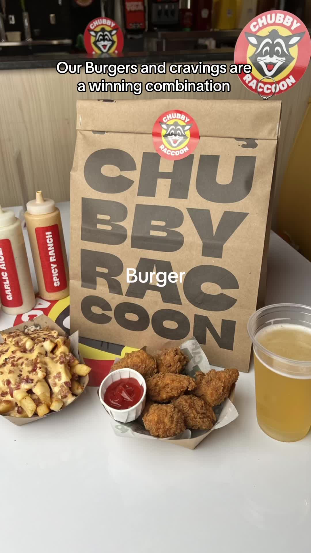 @Chubby Raccoon Burgers