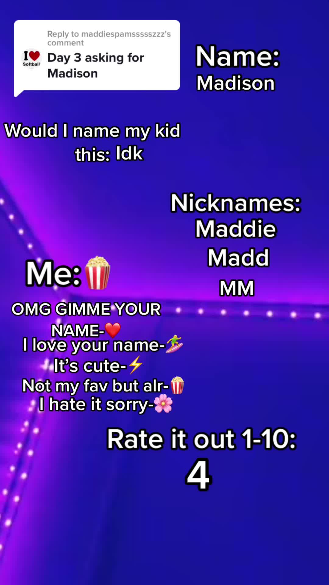 @Rating Names 😃