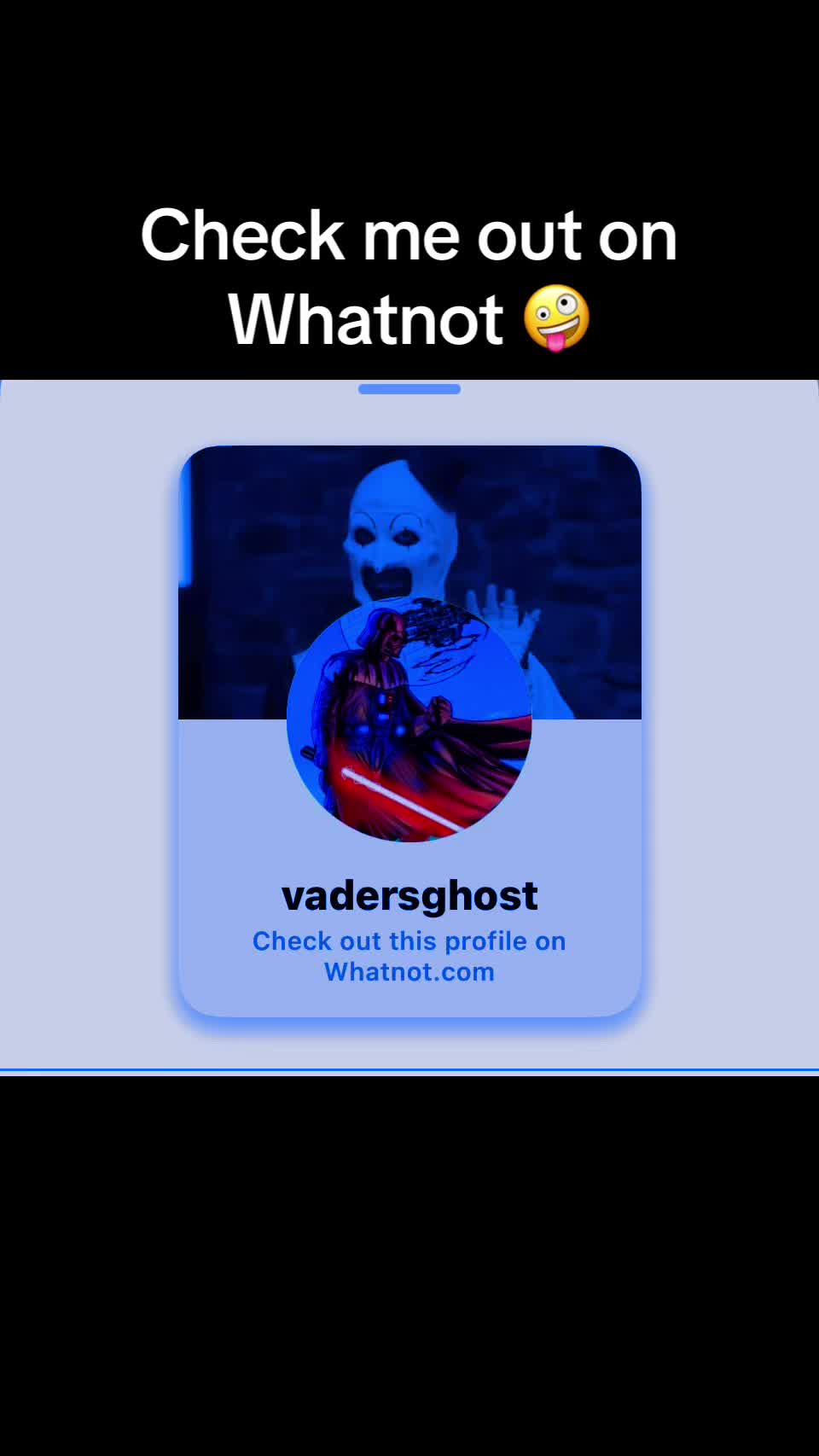 @The ghost of Vader