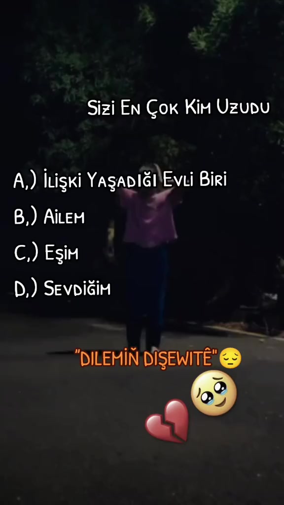 @DILEMİŇ DIŞEWITÊ"😔