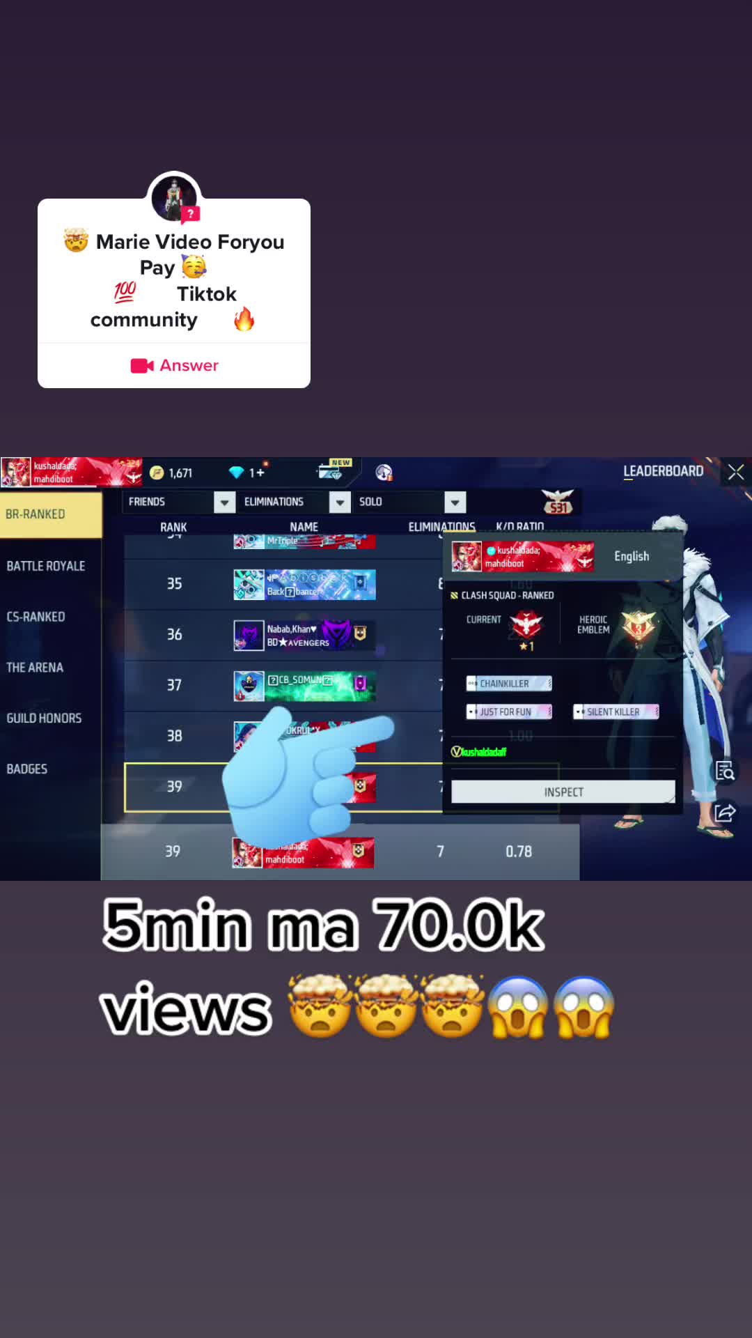 @Kushaldada;hero