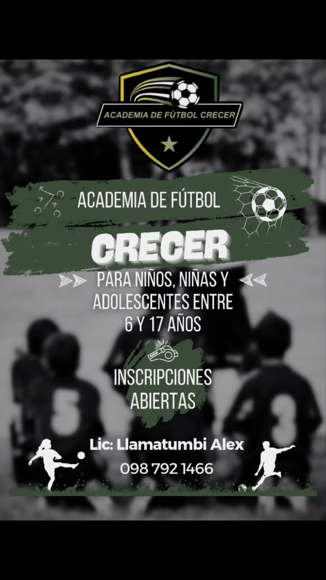 @ACADEMIA DE FUTBOL CRECER ⚽️🥇