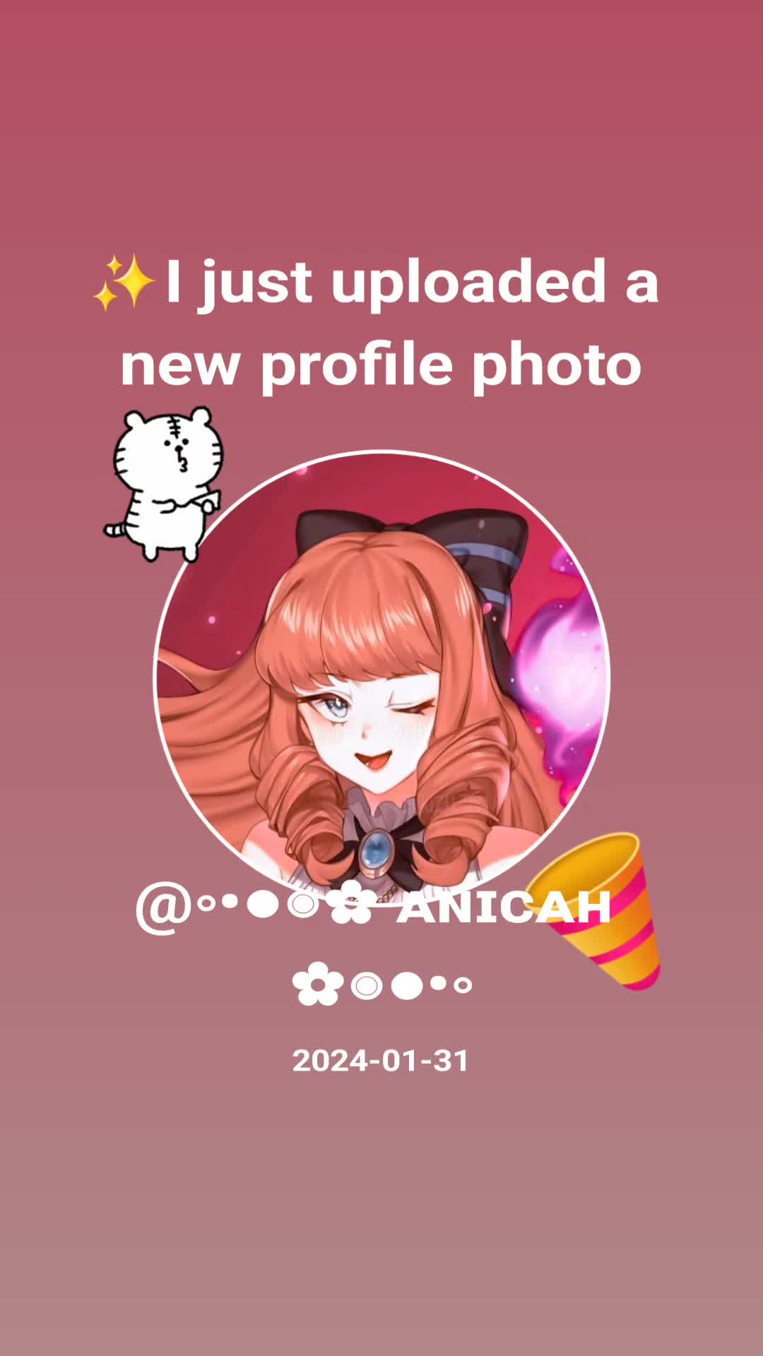 @◦&bull;●◉✿ ᴀɴɪᴄᴀʜ ✿◉●&bull;◦