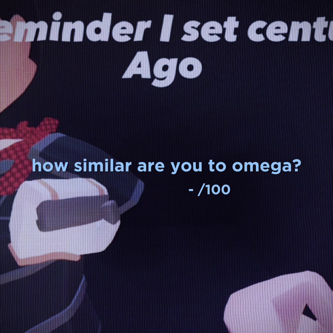 @Omega is cool