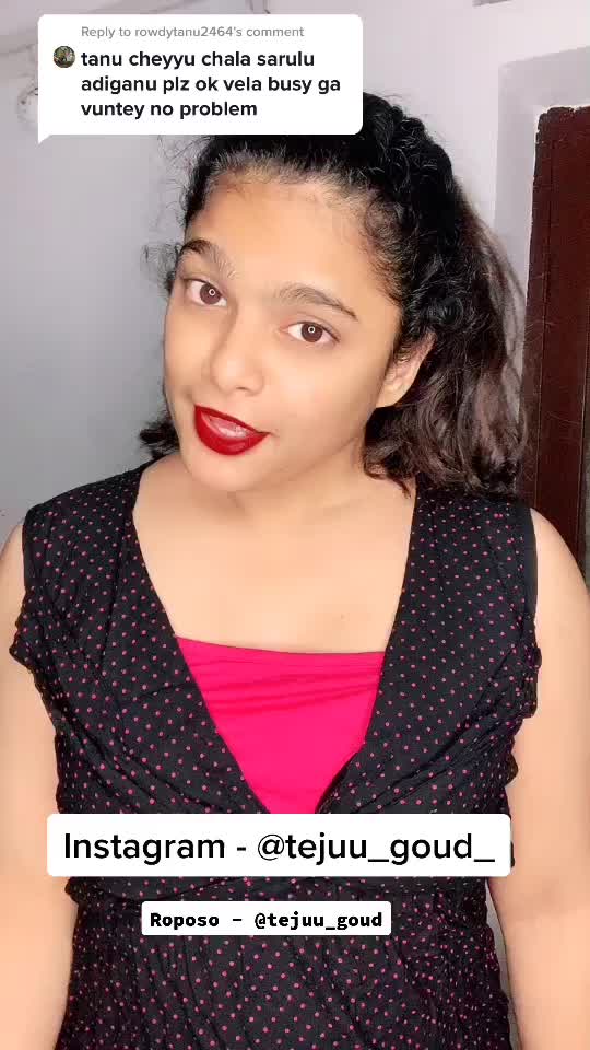 @Tejaswini