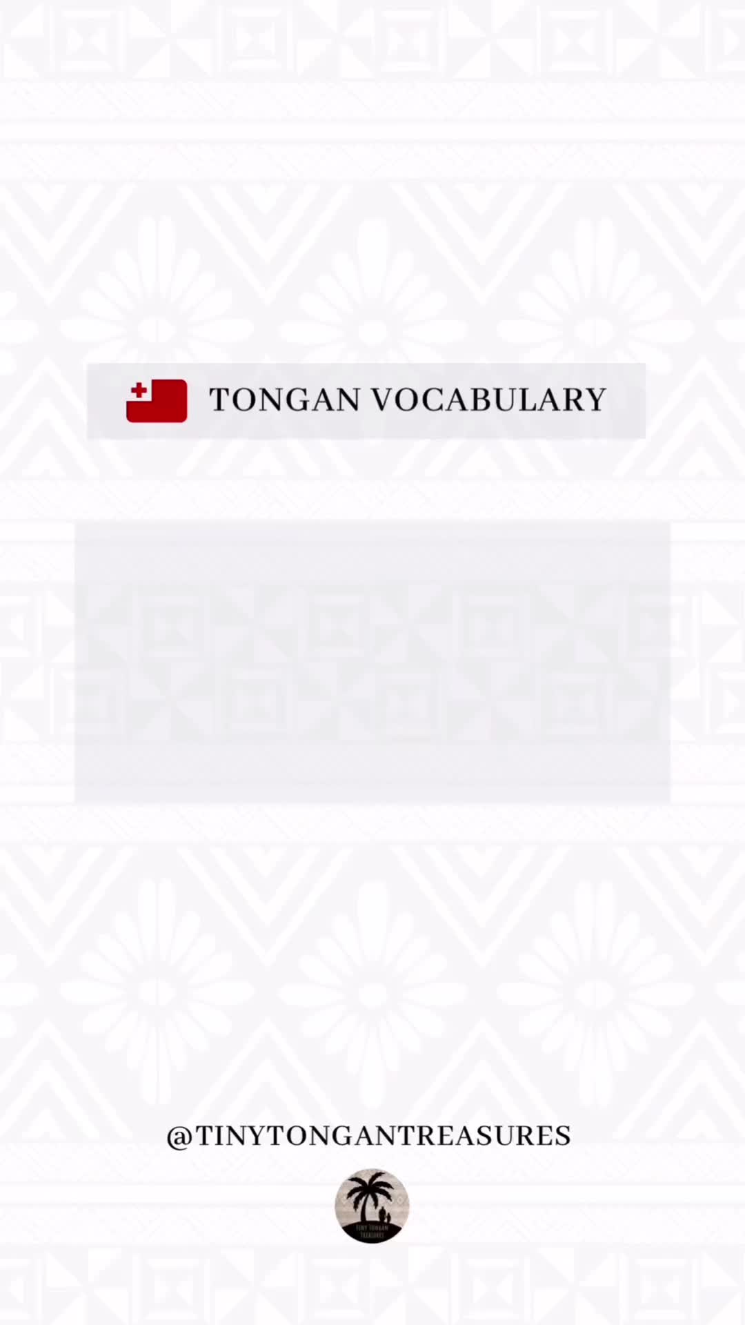 @Tiny Tongan Treasures | Books