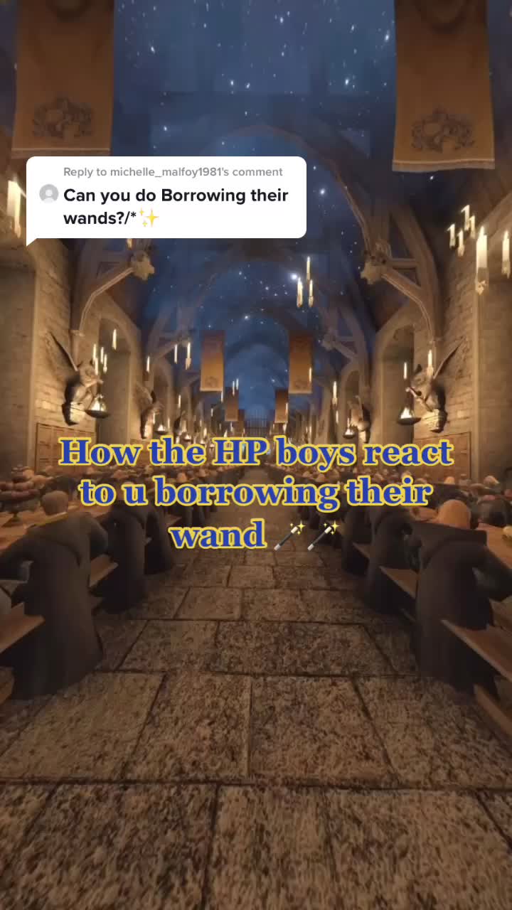 @How HP🪄 boys react + more!💕✨