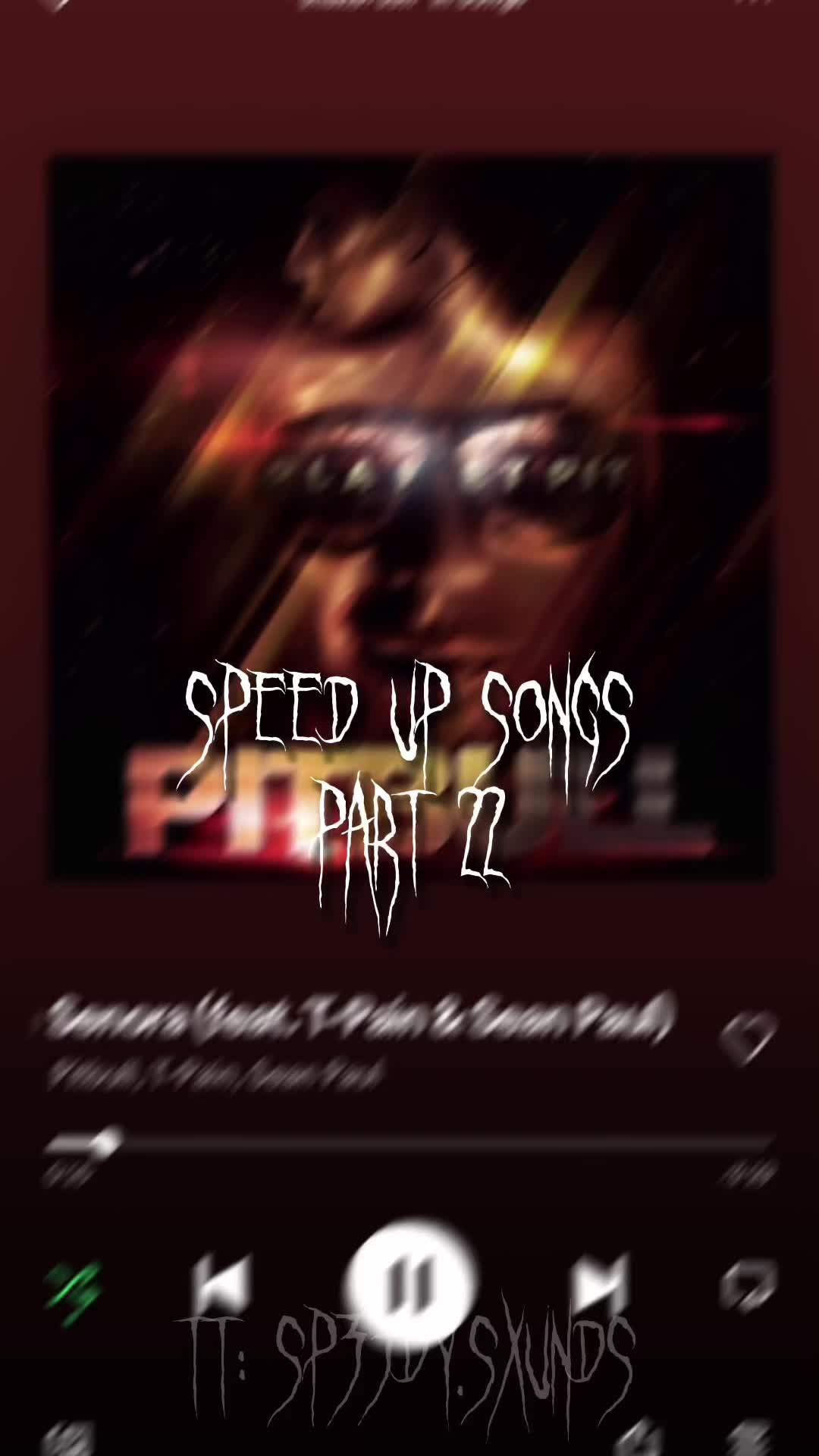 @sped up songs