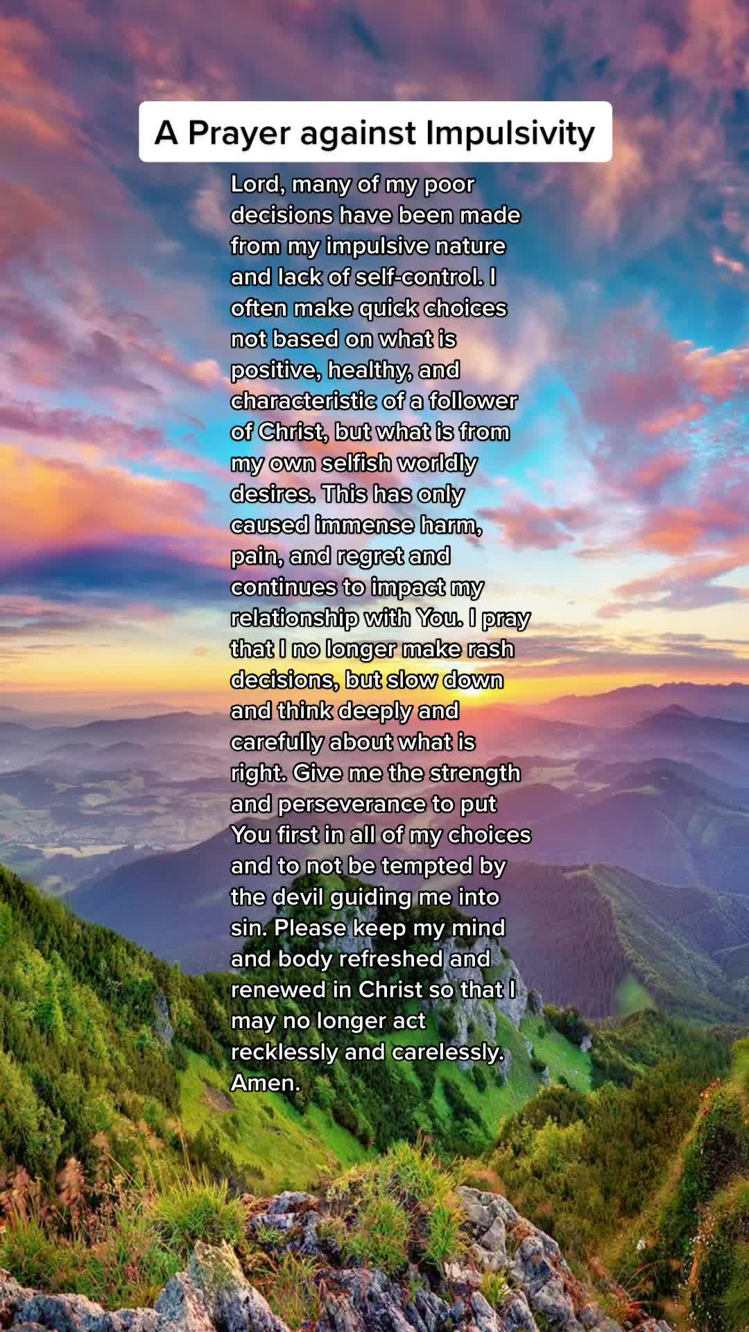 @Daily Prayers
