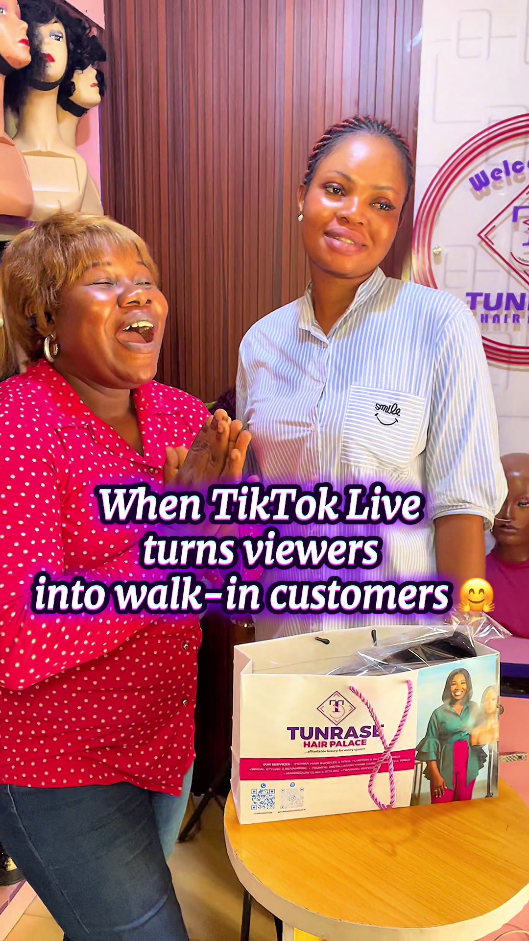 @TunraseHair in Abuleegba Lagos