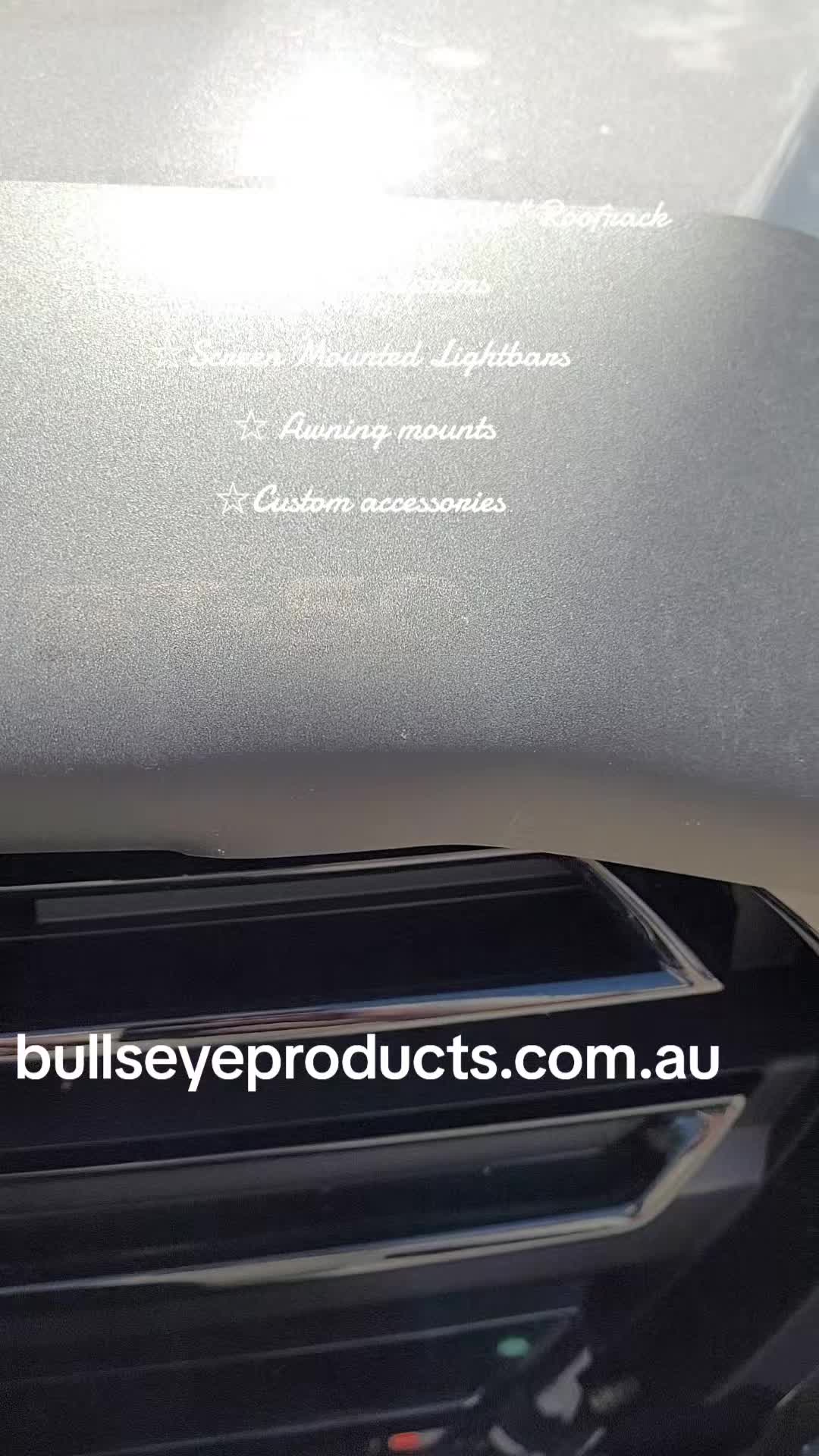 @BULLSEYE PRODUCTS 4X4