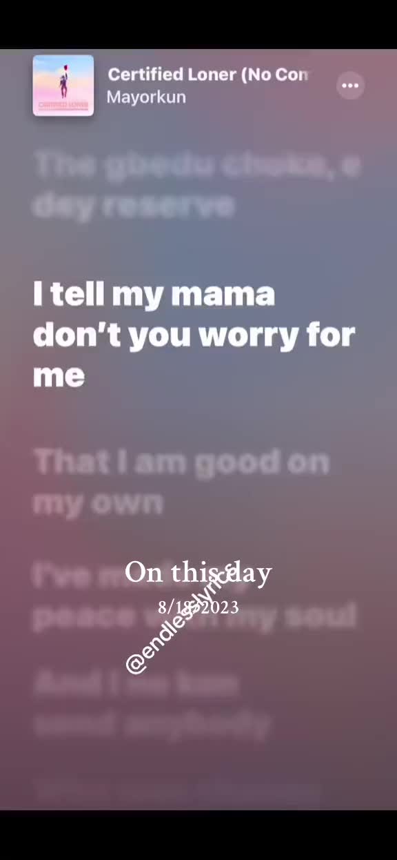 @Endless Lyrics