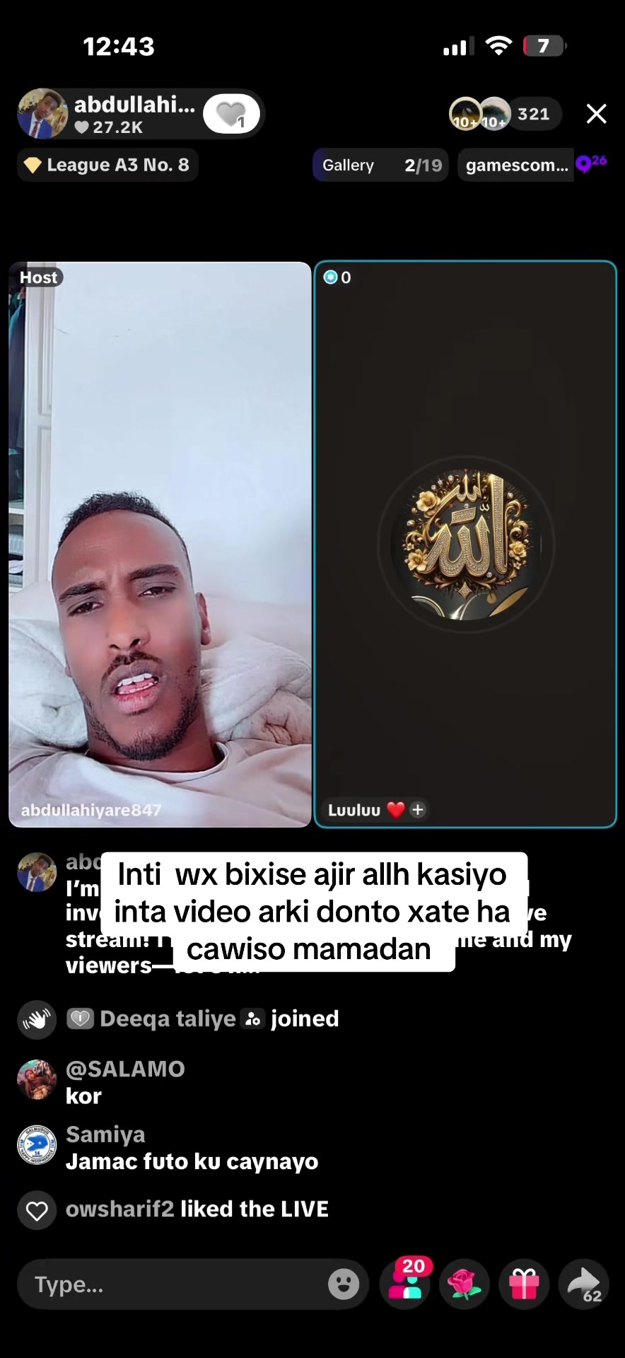 @Deeqa taliye