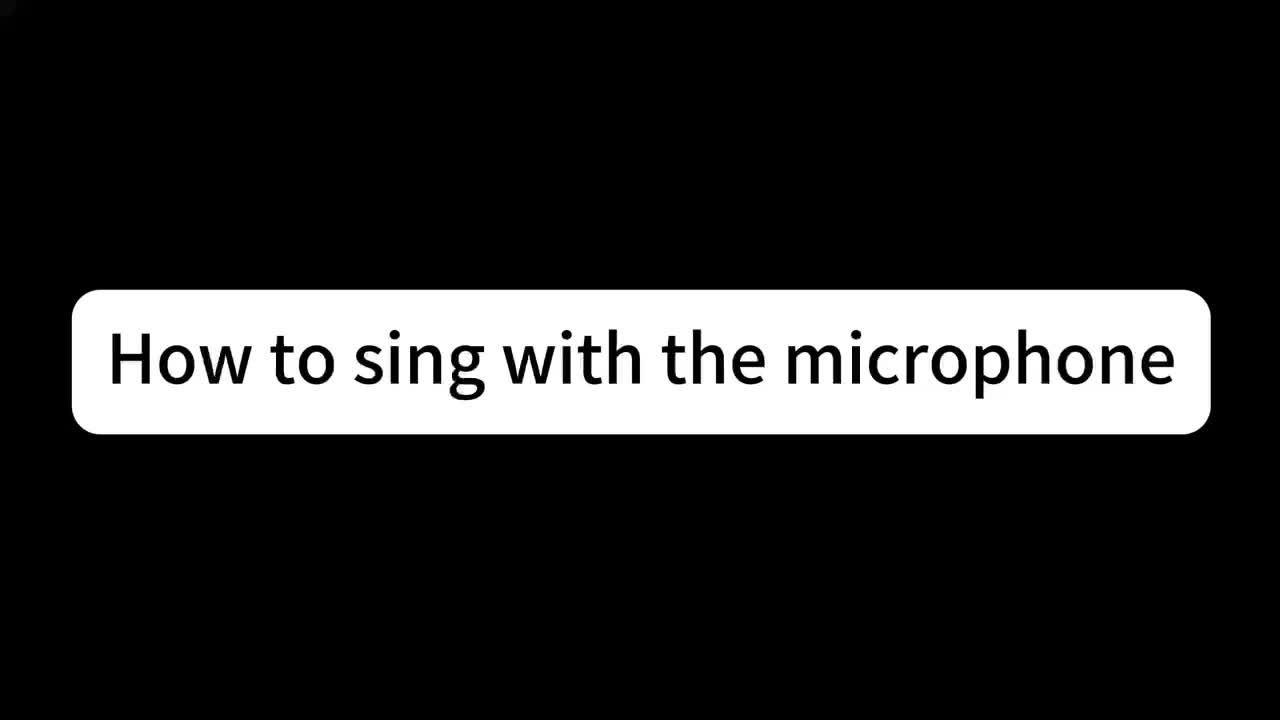 @TOSING Professional Vocal Mic