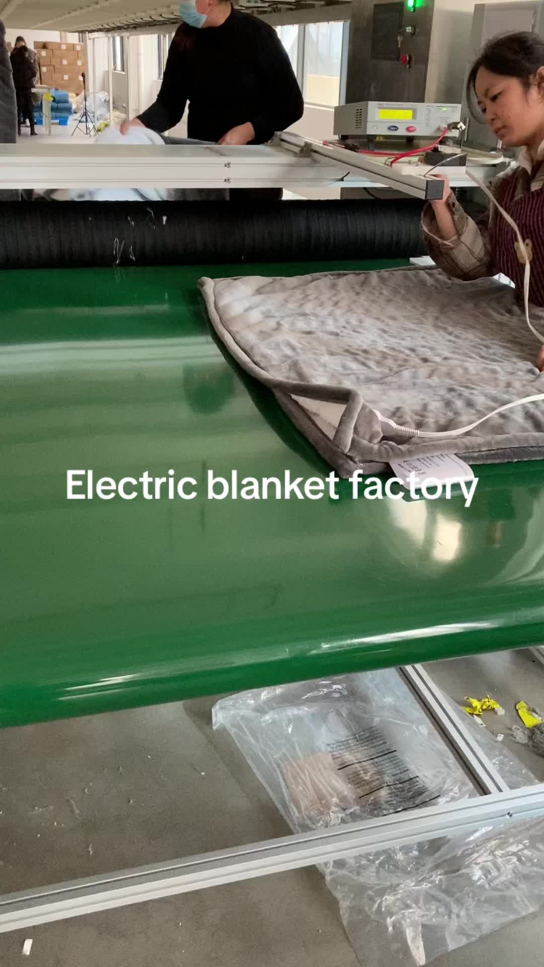 @Electric blanket factory