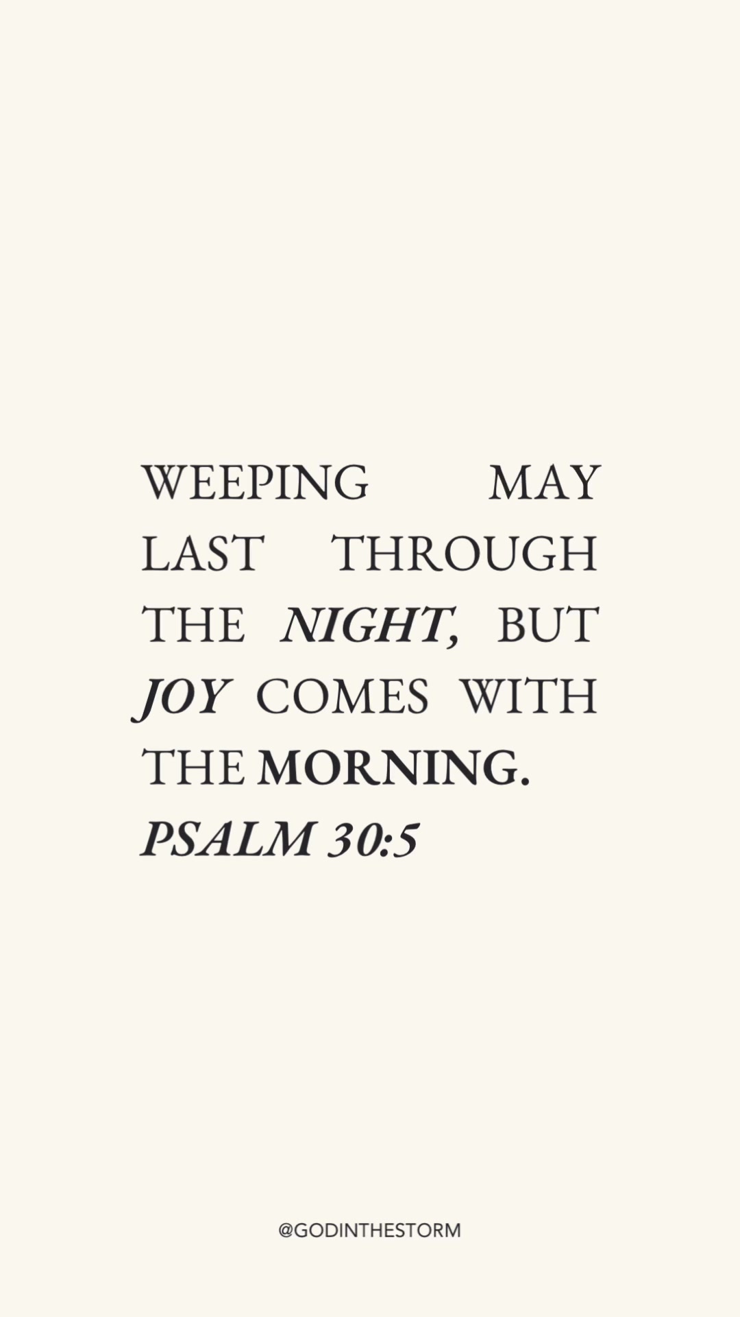 @God in the Storm