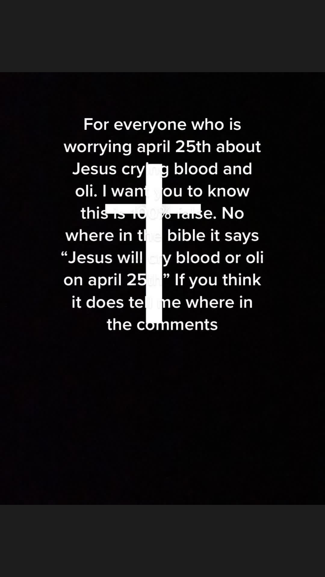 @Jesus died for you