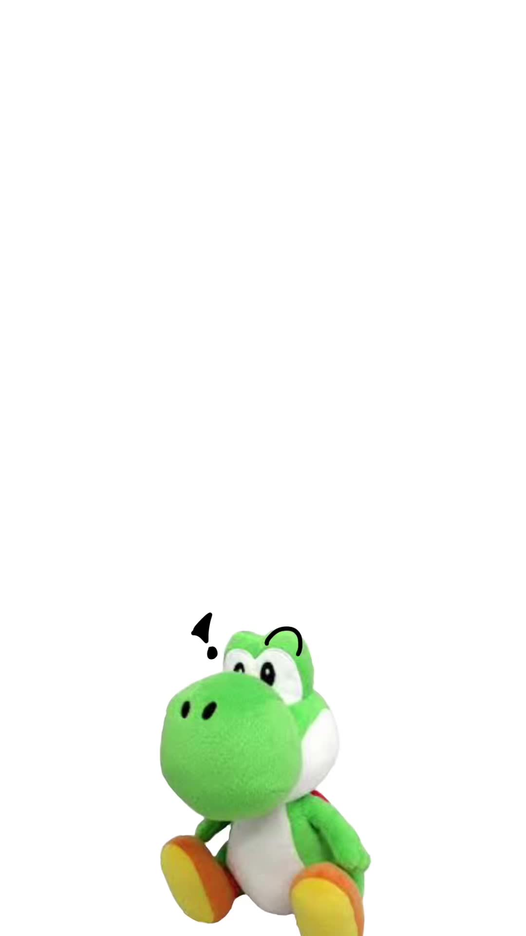 @Yoshi plush guy