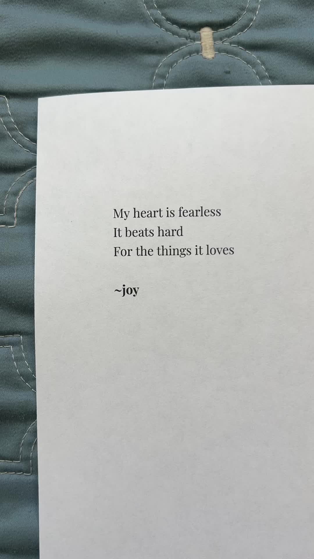 @Joyce Frank