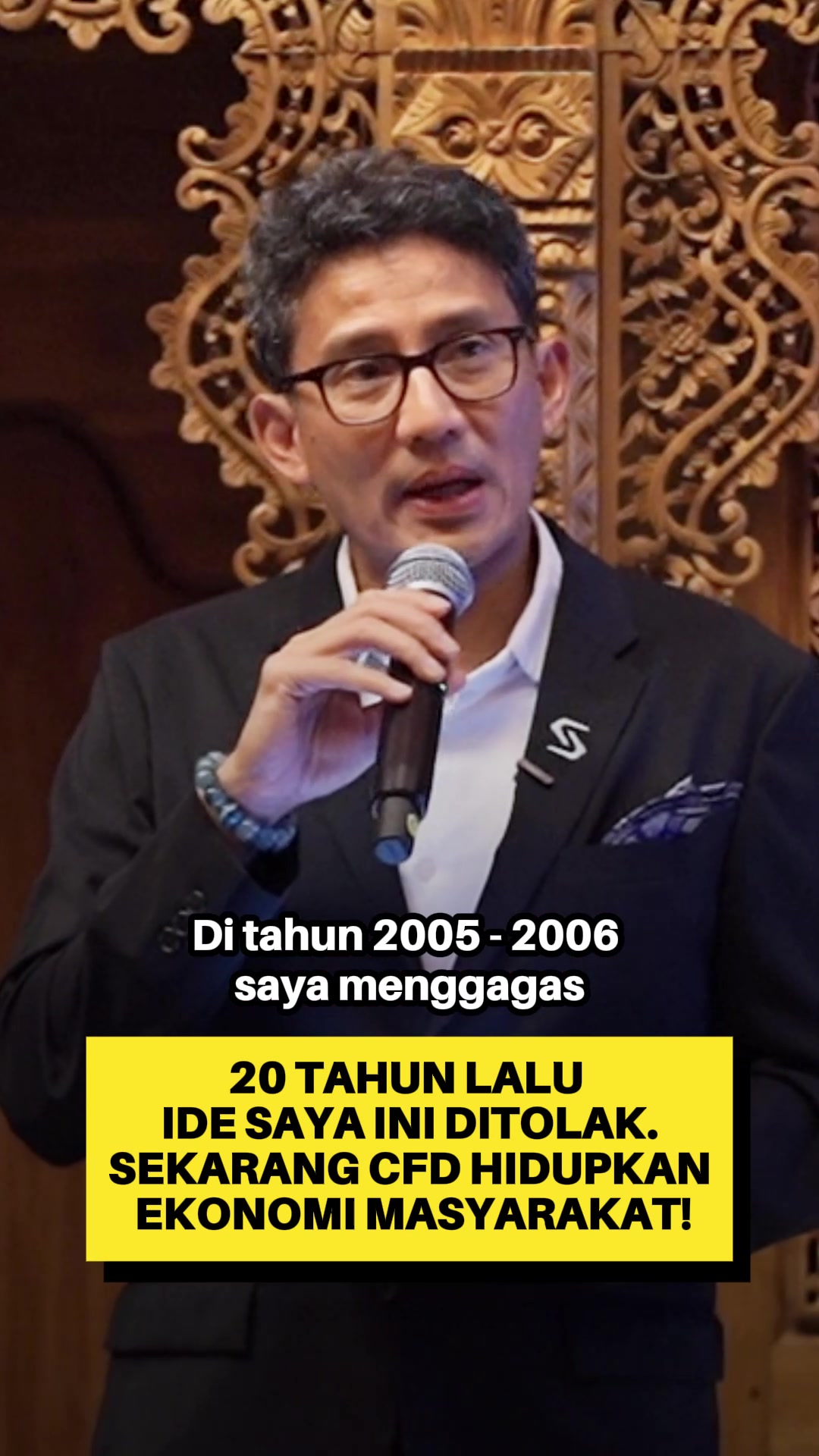@Sandiaga Uno