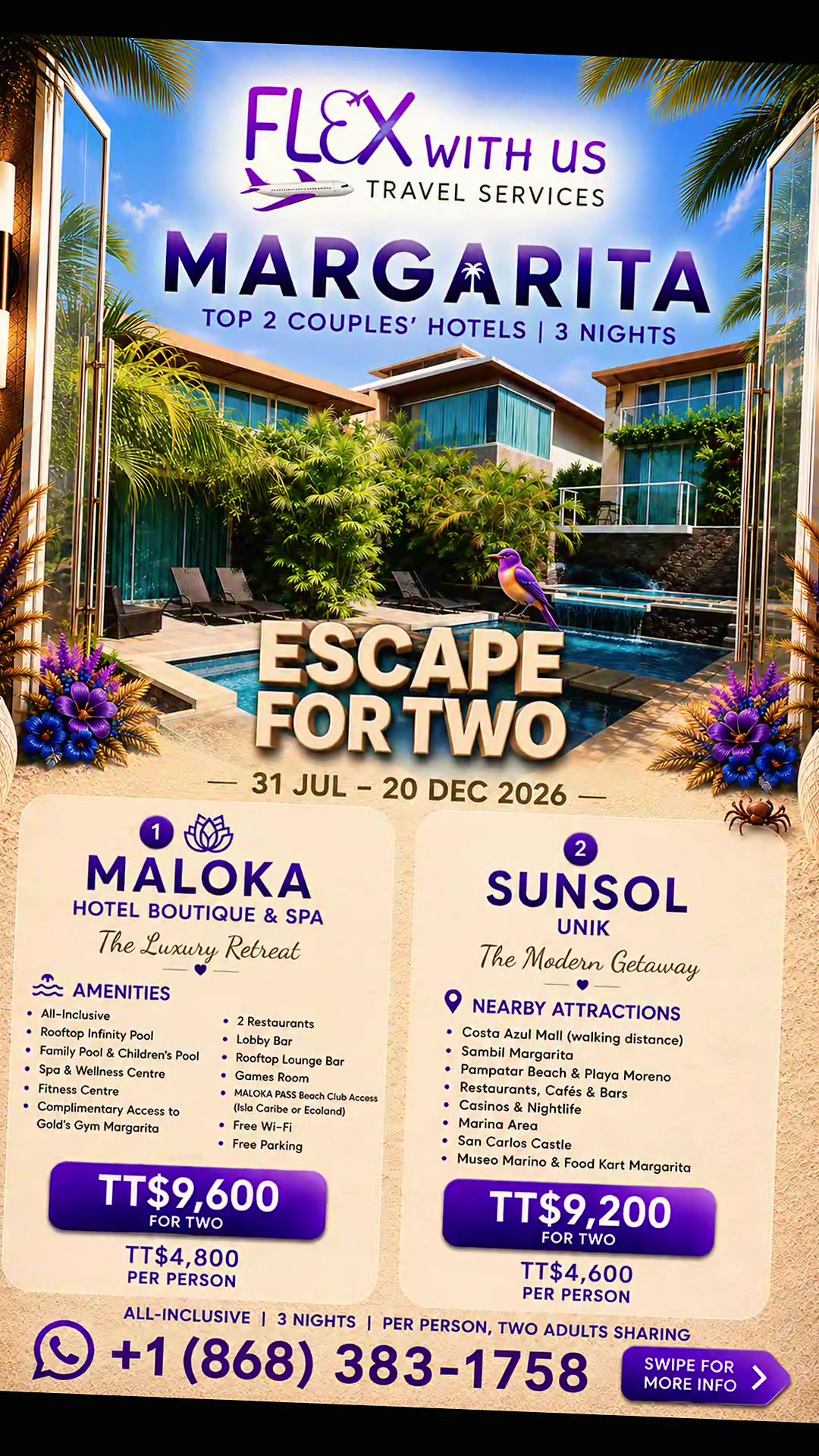 @Flex With Us Travel Services