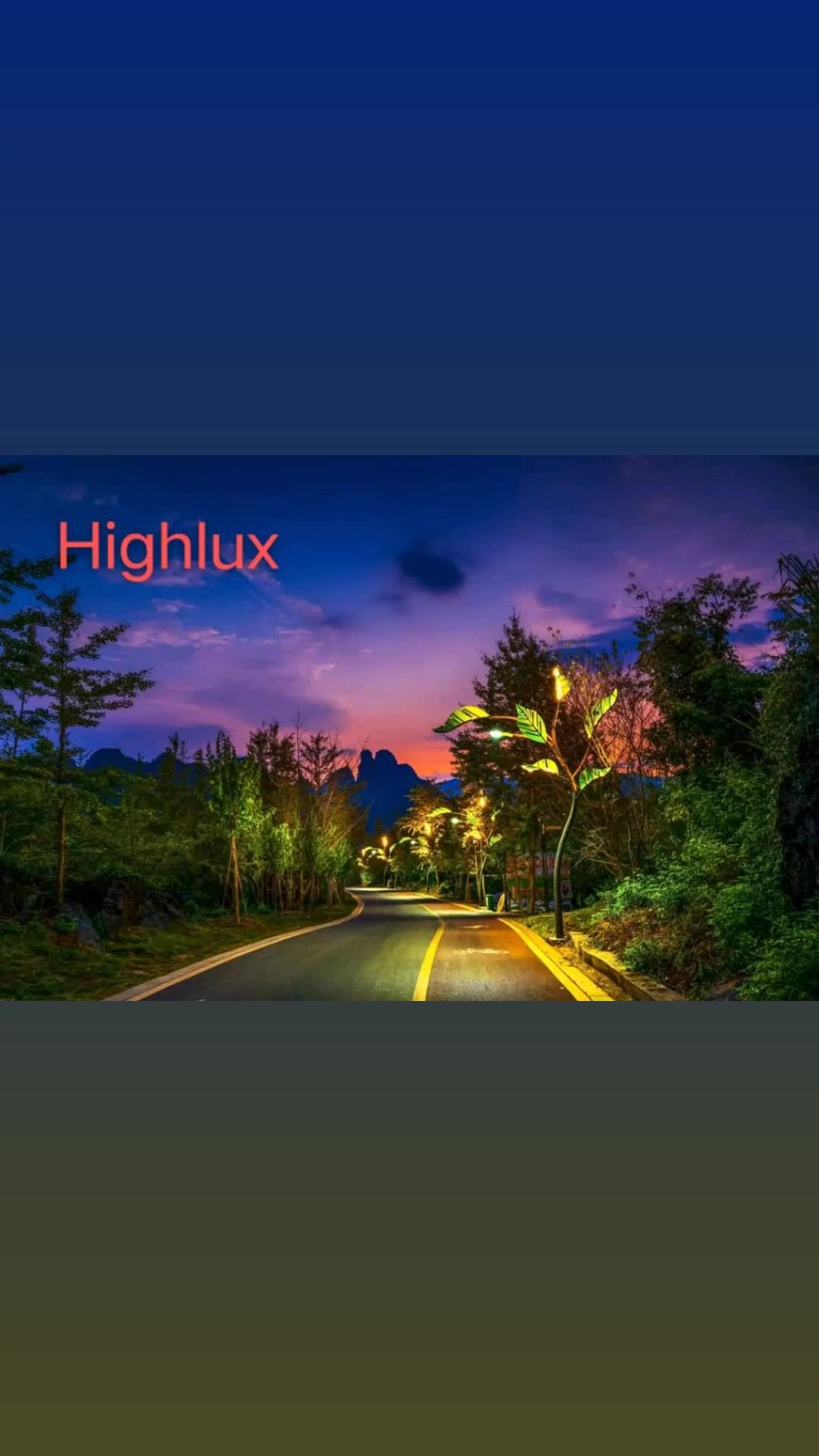 @HIGHLUX_SolarLedLighting