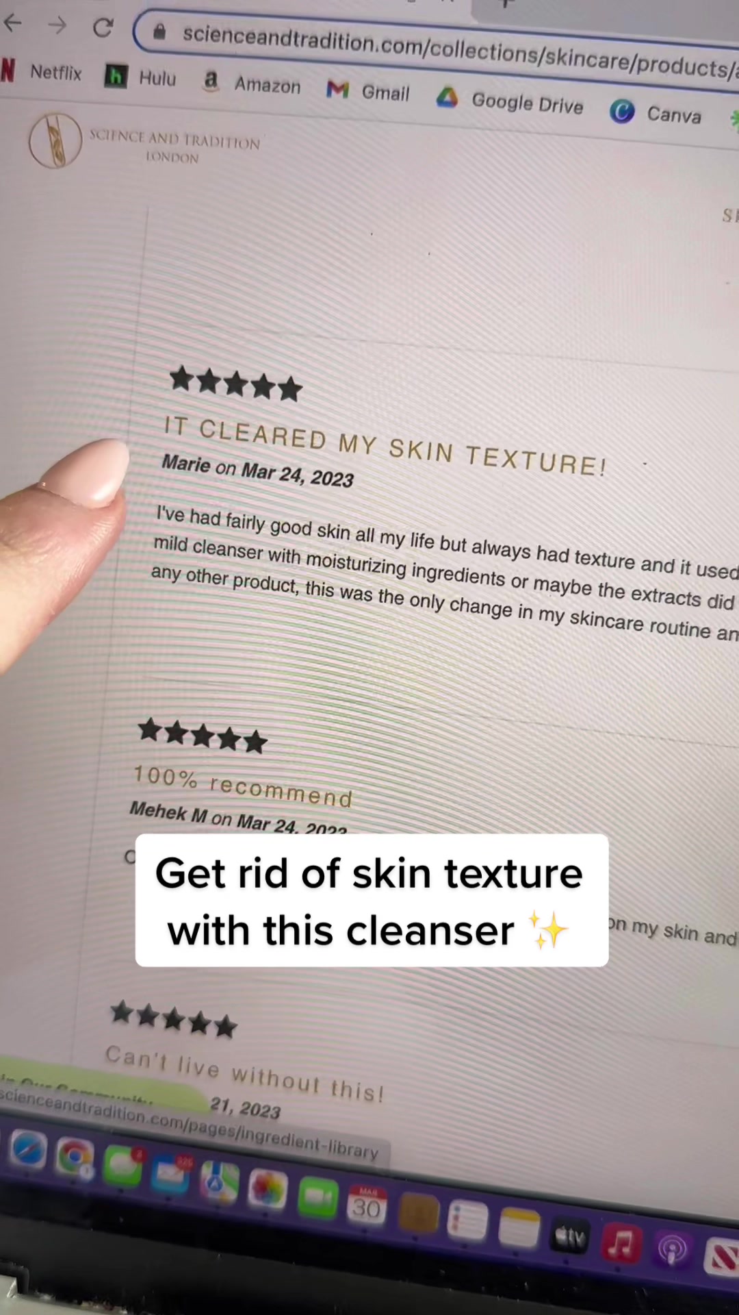 @Science & Tradition Skin UK