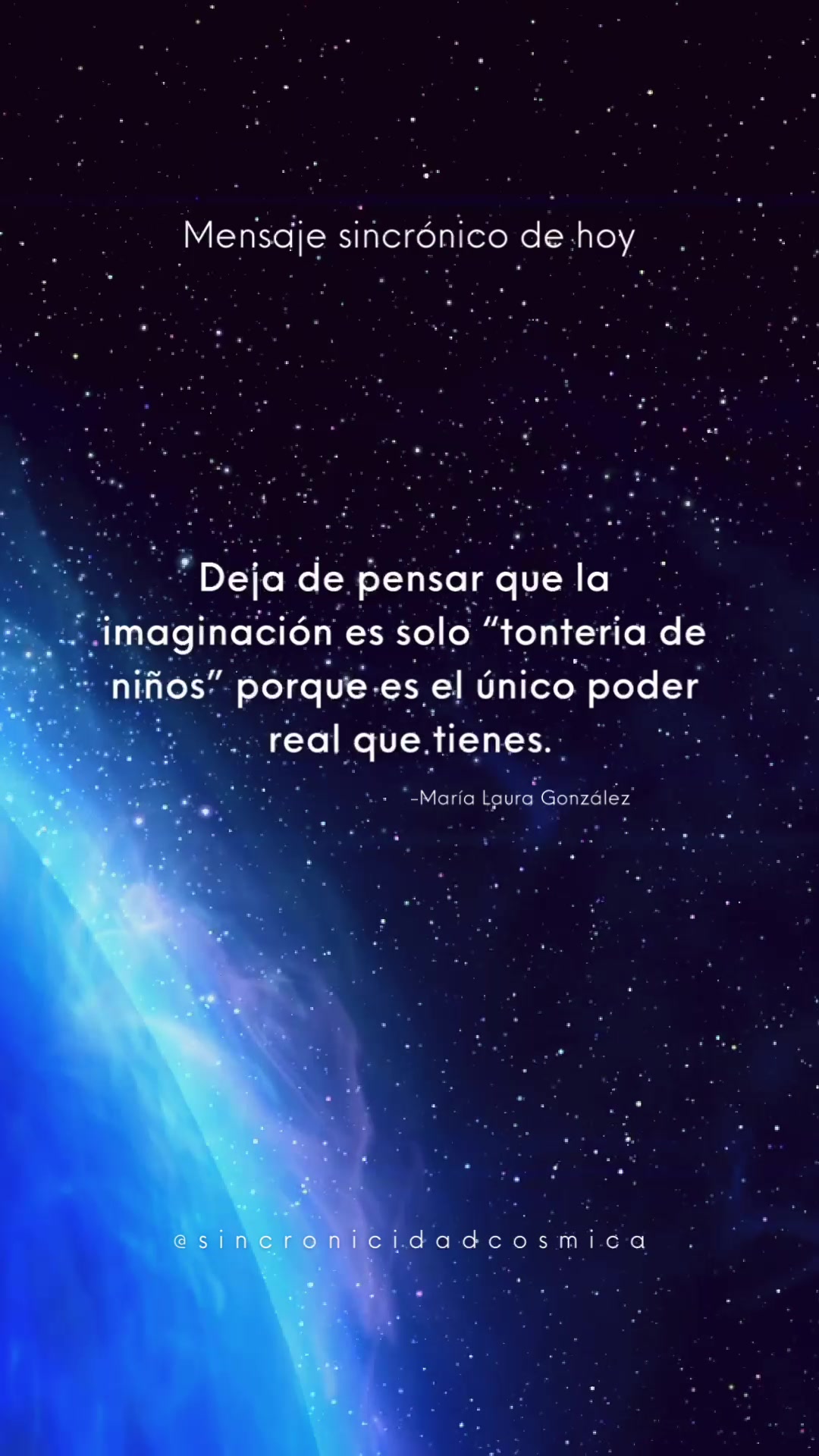 @Sincronicidad C&oacute;smica 💫