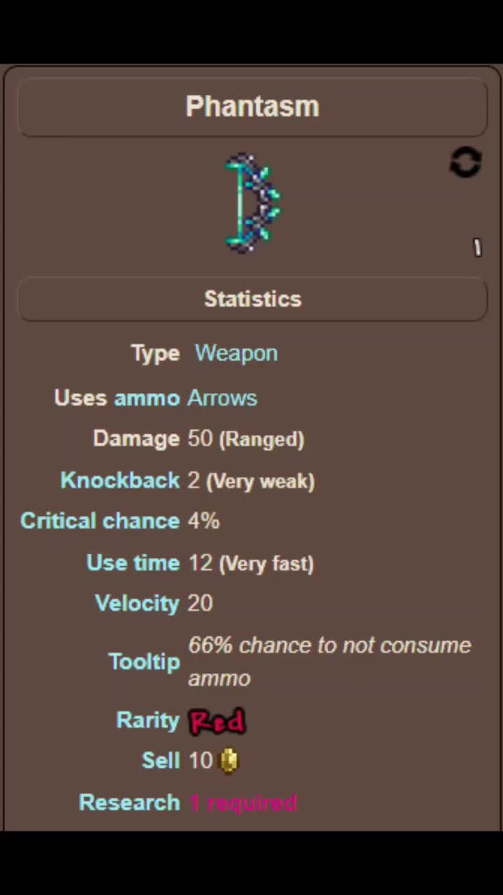 @Terraria Weapons Showcase