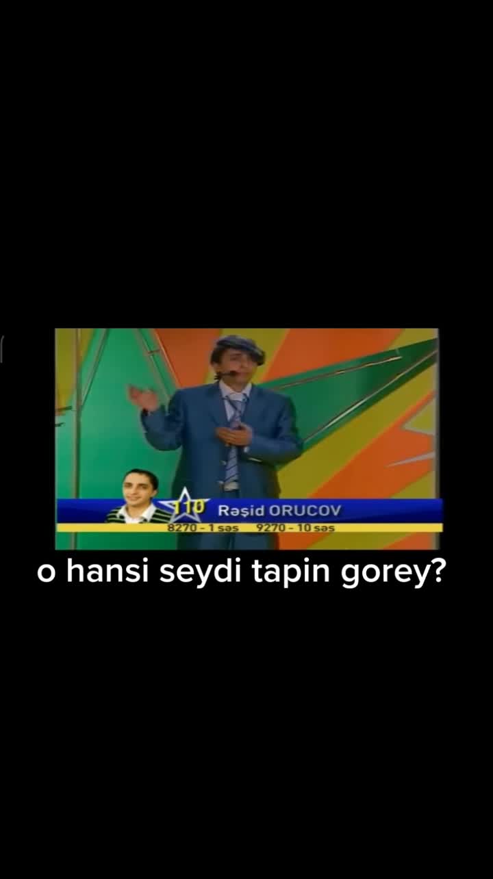 @Rəşid aktyor şoumen