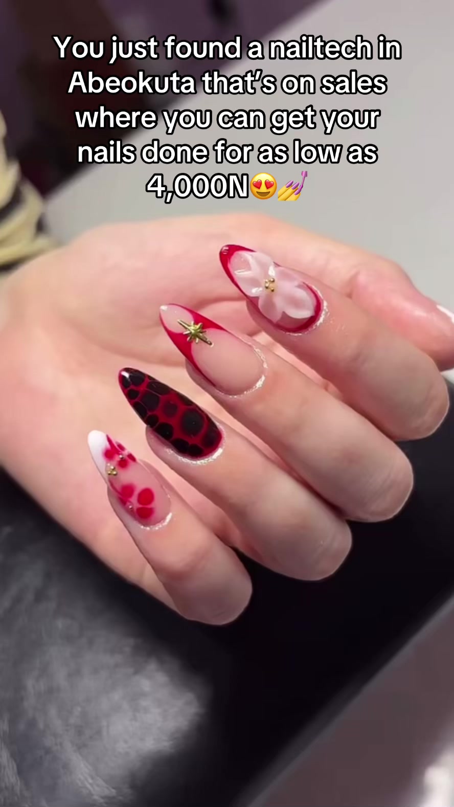 @NAIL TECH IN ABIOLA WAY ABATA
