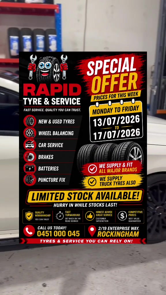 @Rapid Tyre And Service