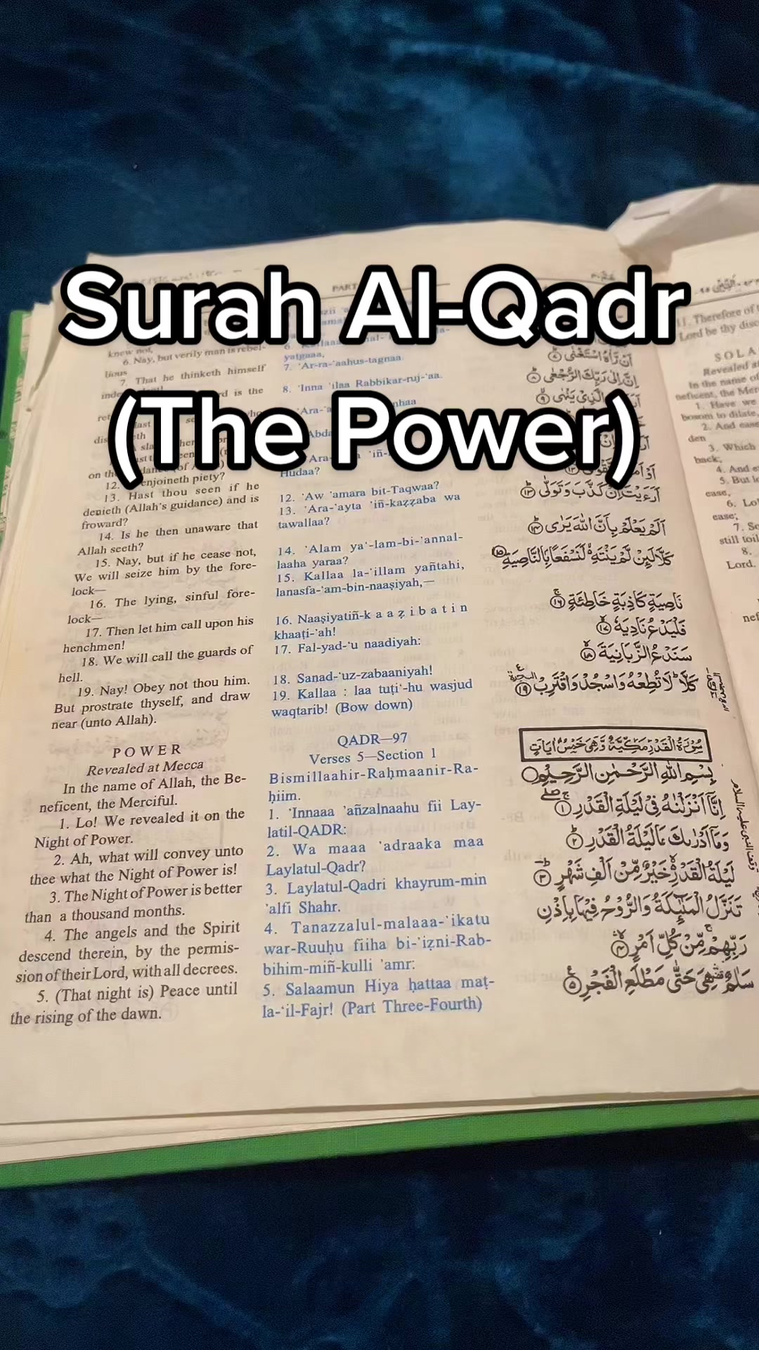@In&rsquo;sha&rsquo;Allah