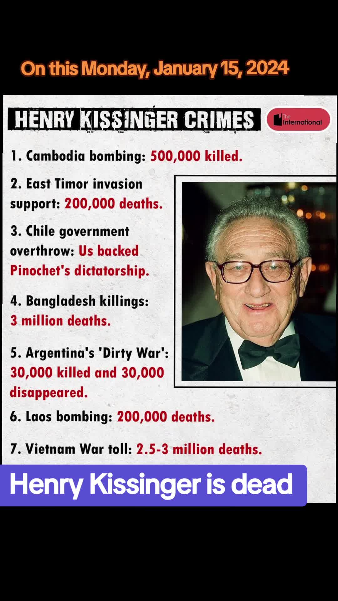 @HenryKissingerNews
