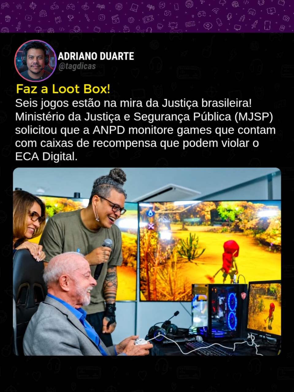 @Adriano Duarte I Tag Dicas