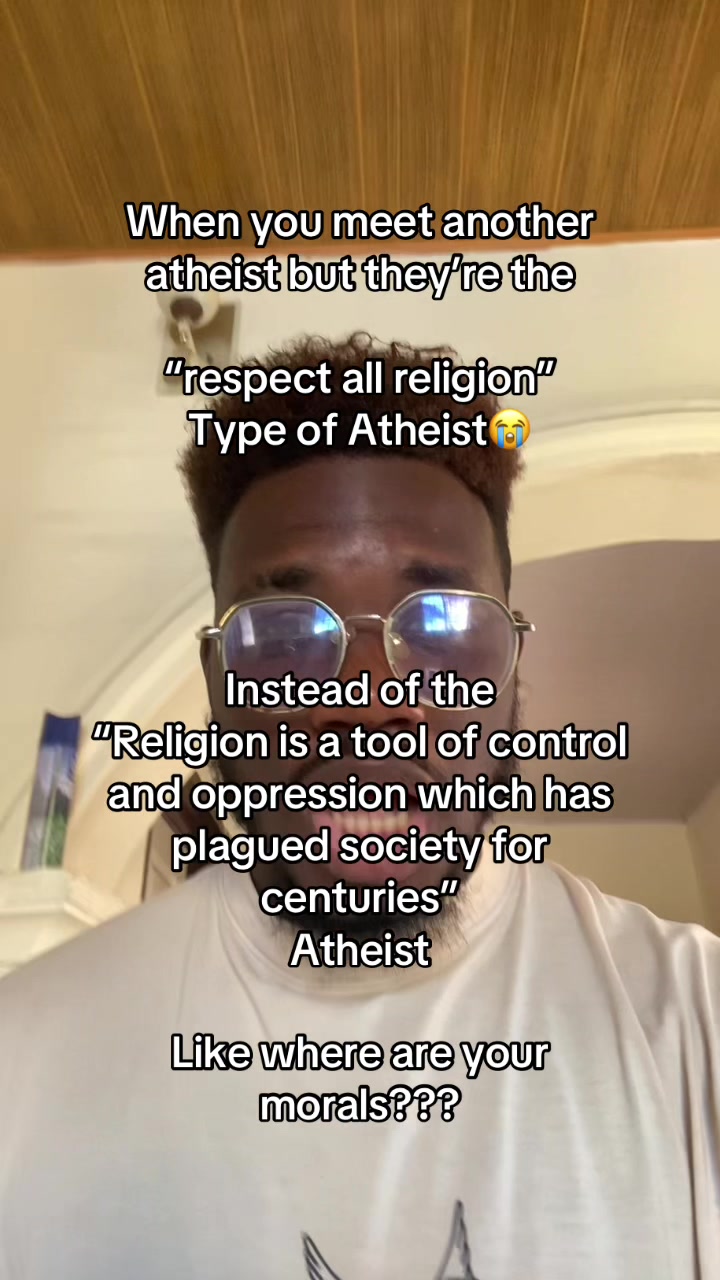 @Atheist Morningstar