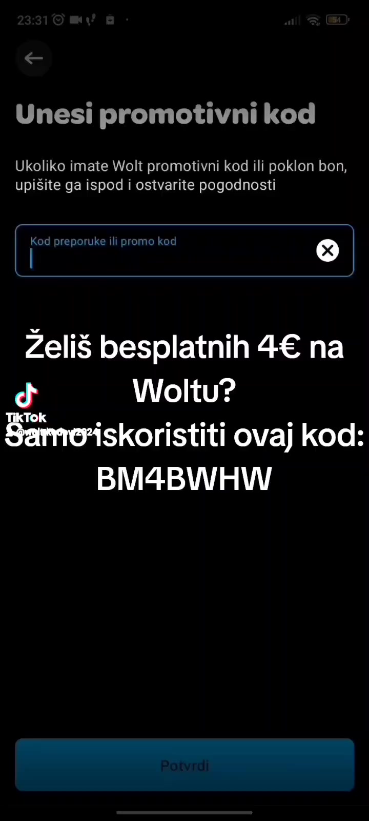@💸💸WOLT KODOVI💸💸
