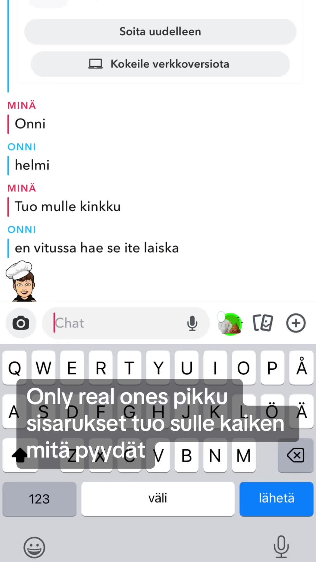 @Hymytyttö