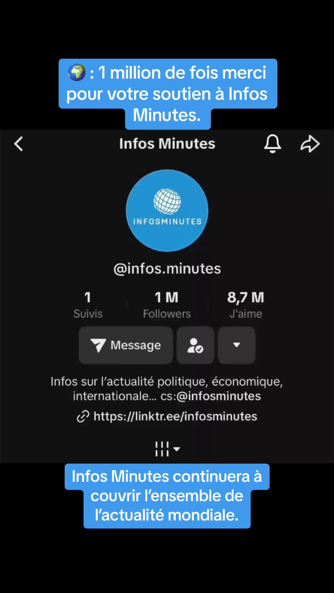 @Infos Minutes