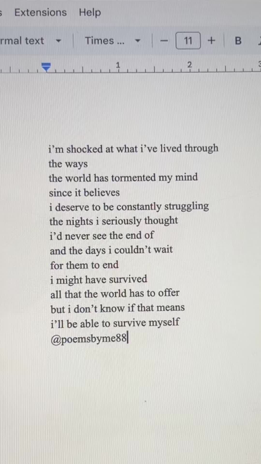 @poems