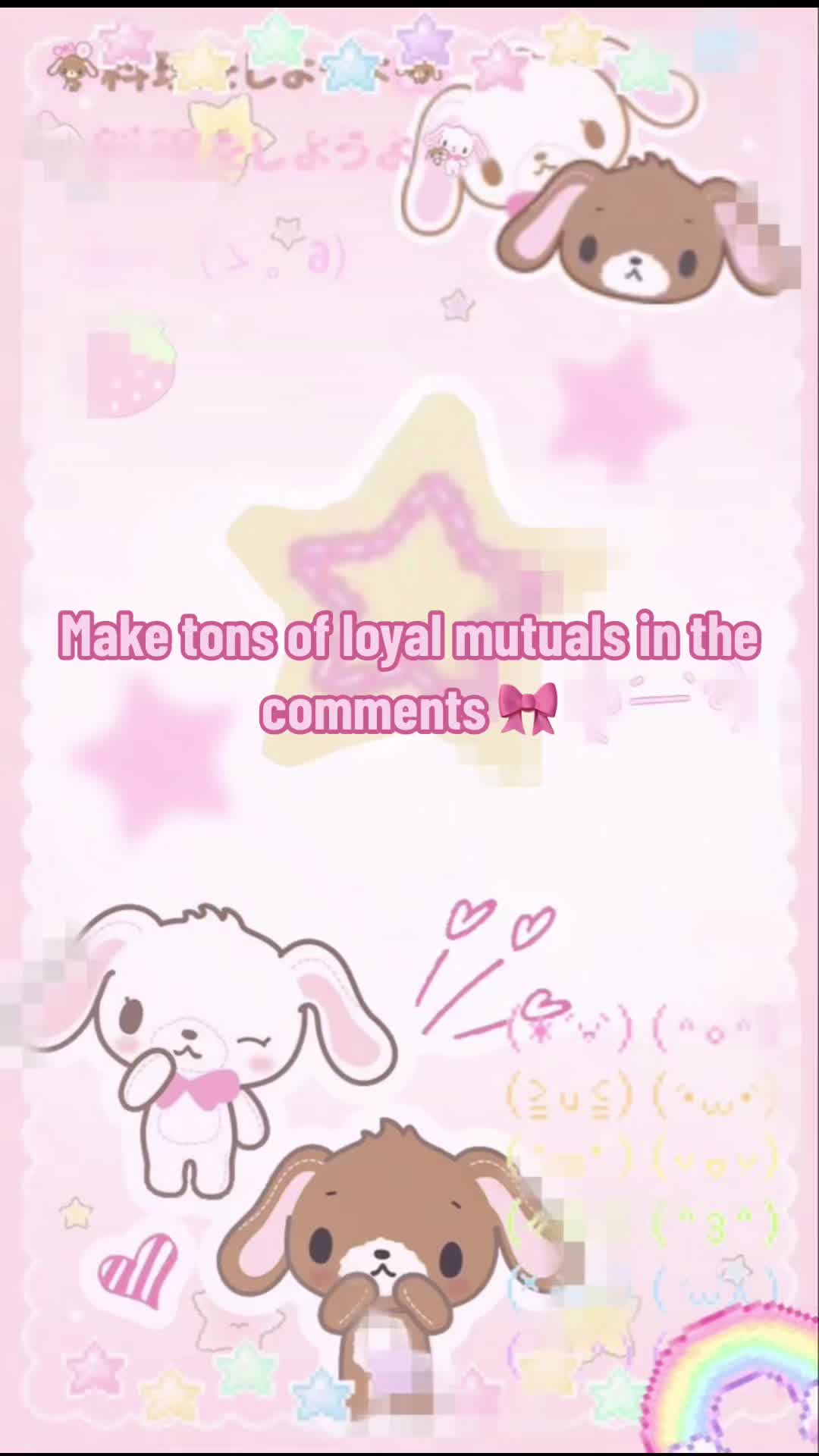 @Mutuals ⋆˙ ࿐ྀ