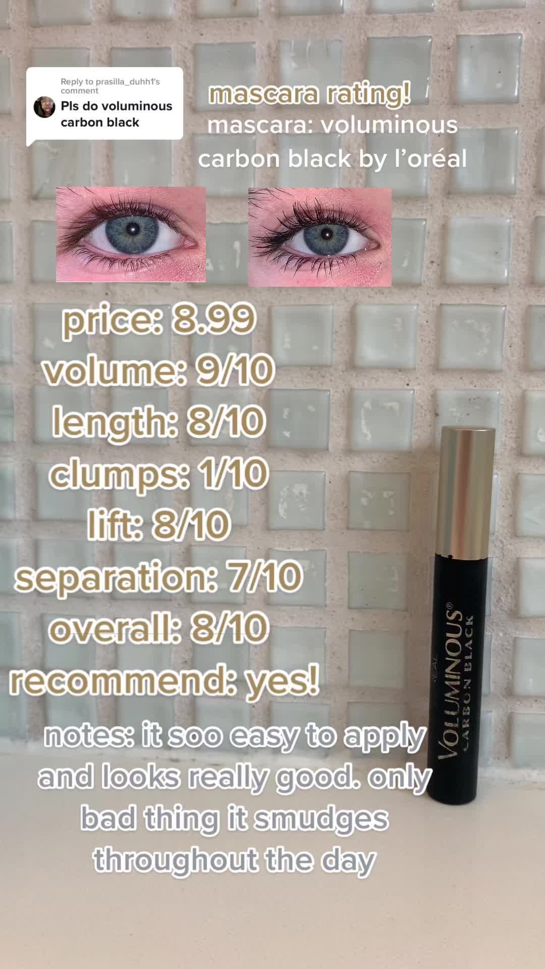 @mascara rating!!