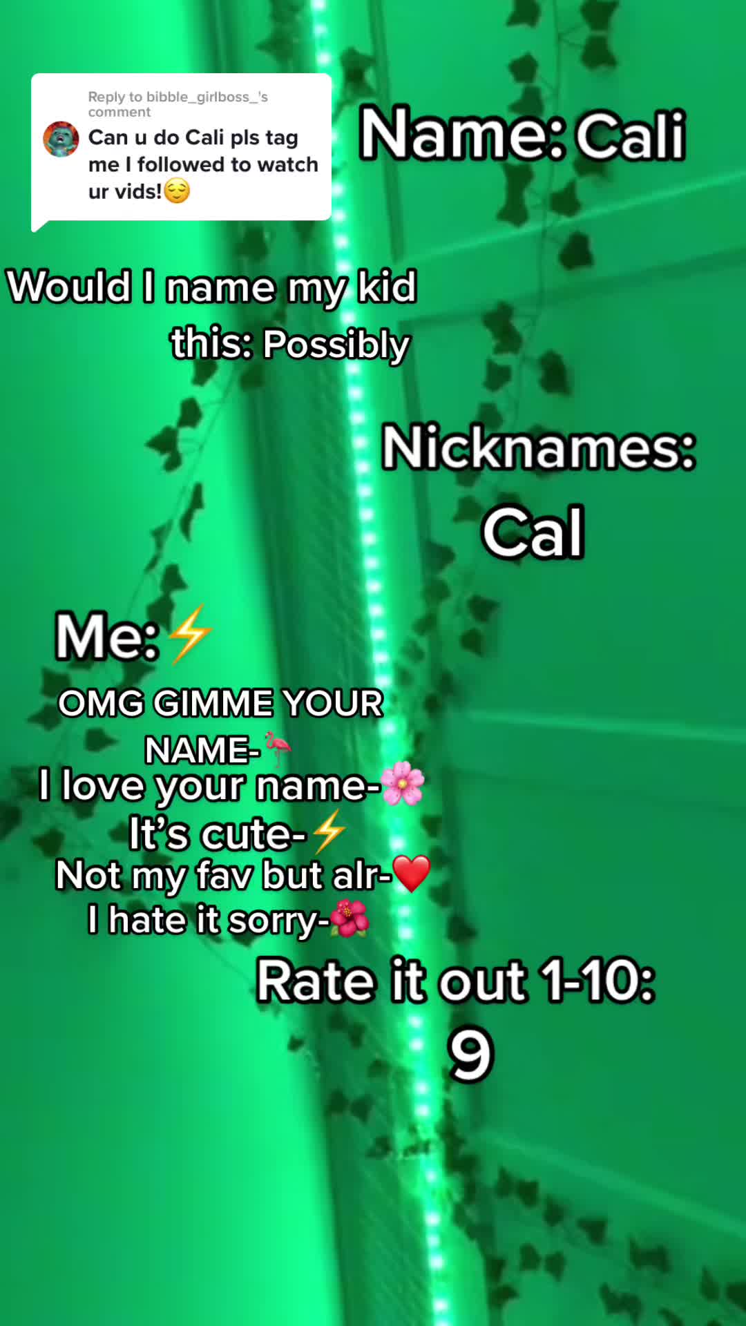 @Rating Names 😃