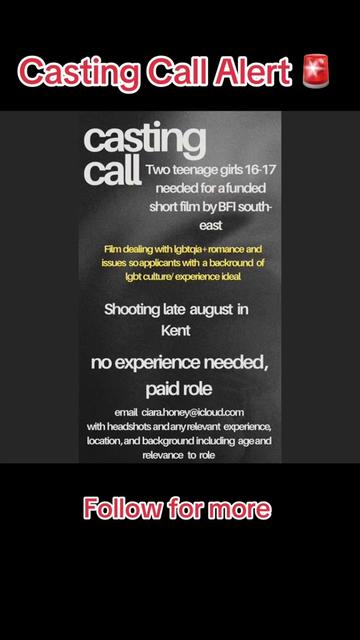 @UkCastingCalls