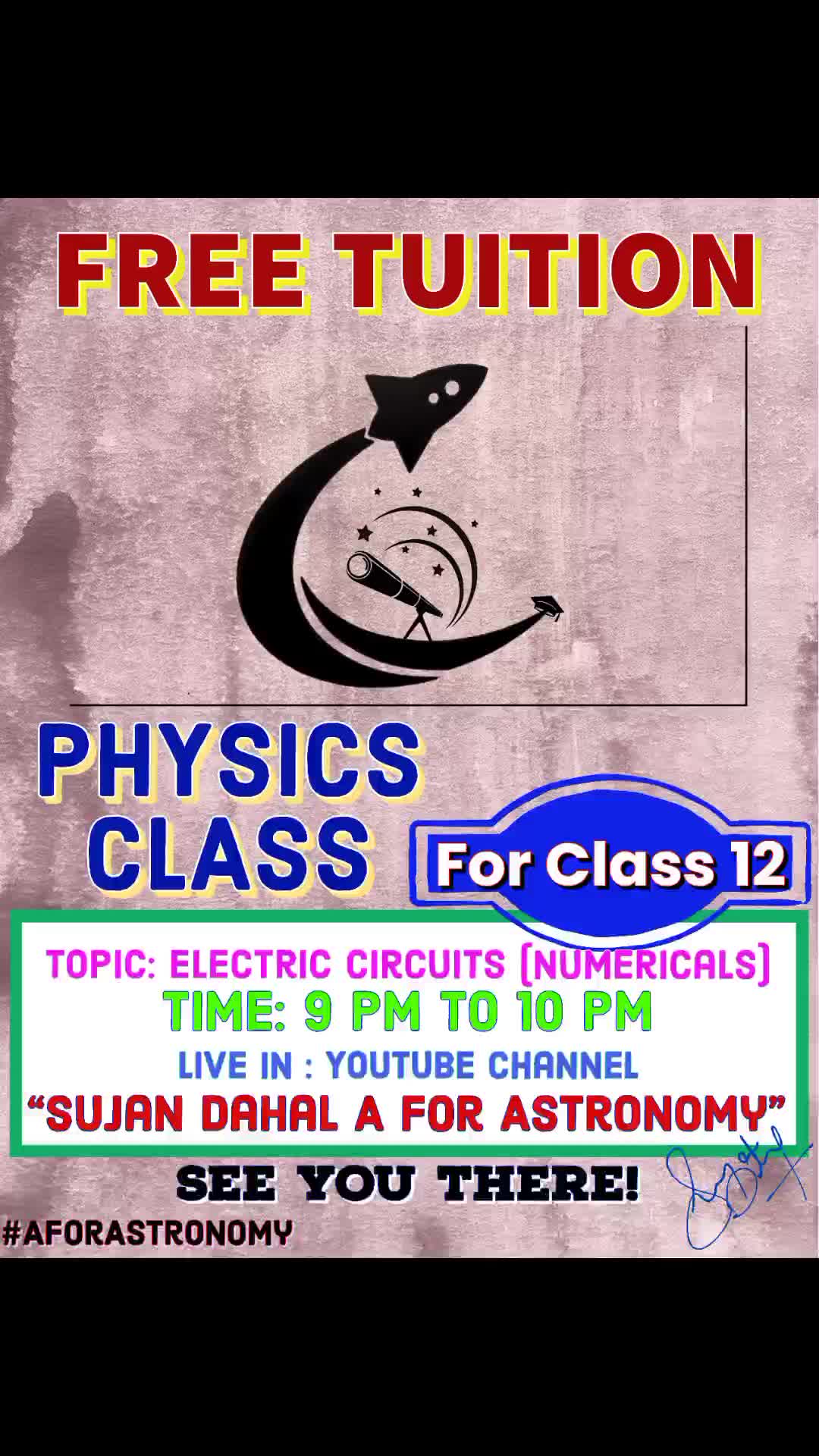 @SujanDahal_AforAstronomy