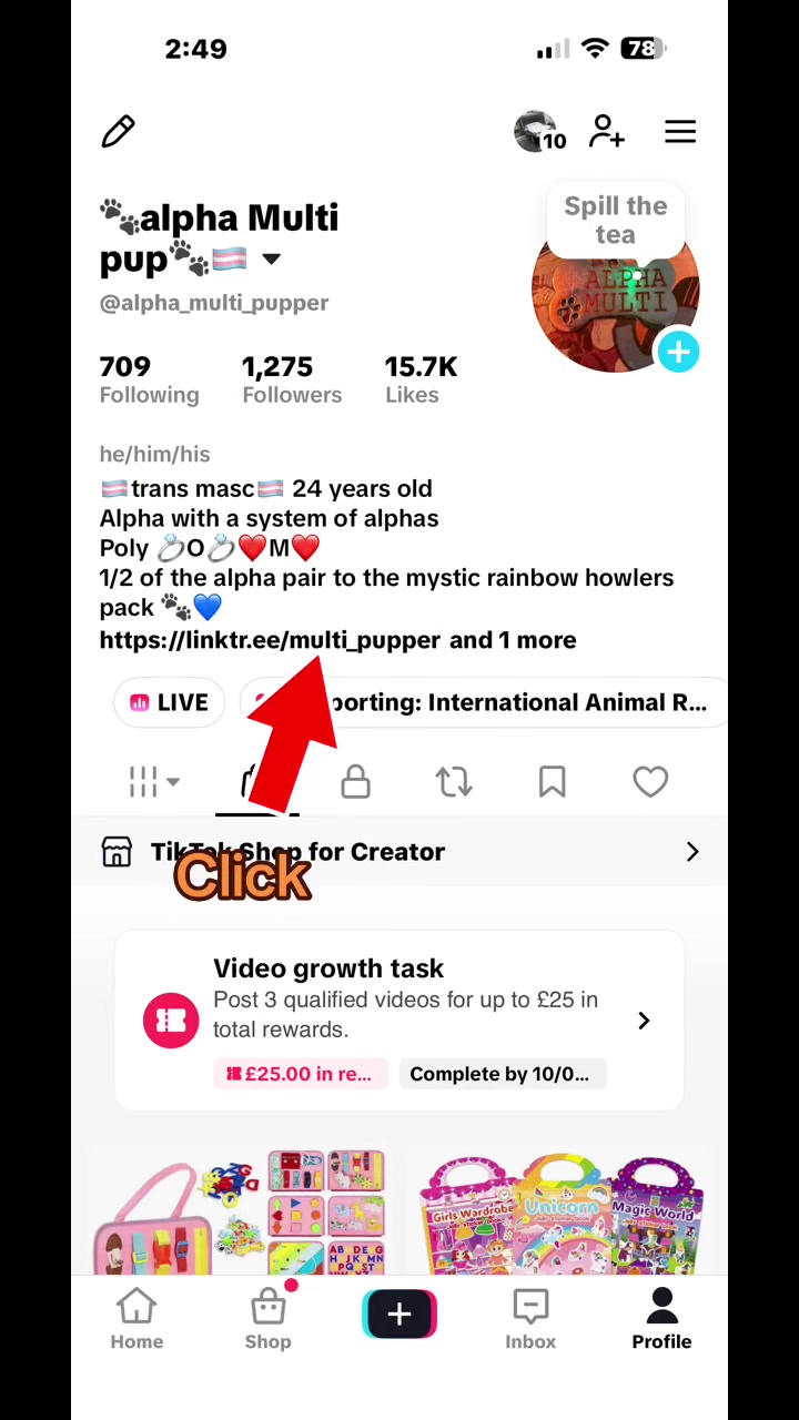 @🐾alpha Multi pup🐾🏳️⚧️