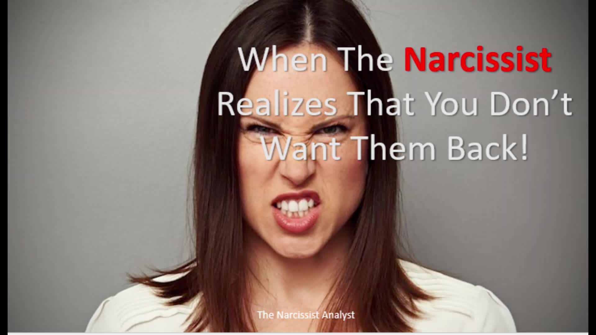 @The Narcissist Analyst