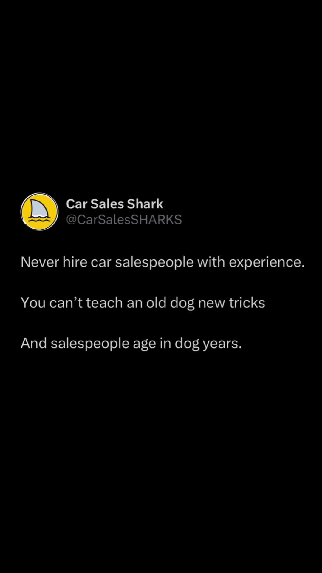 @Car Sales Sharks