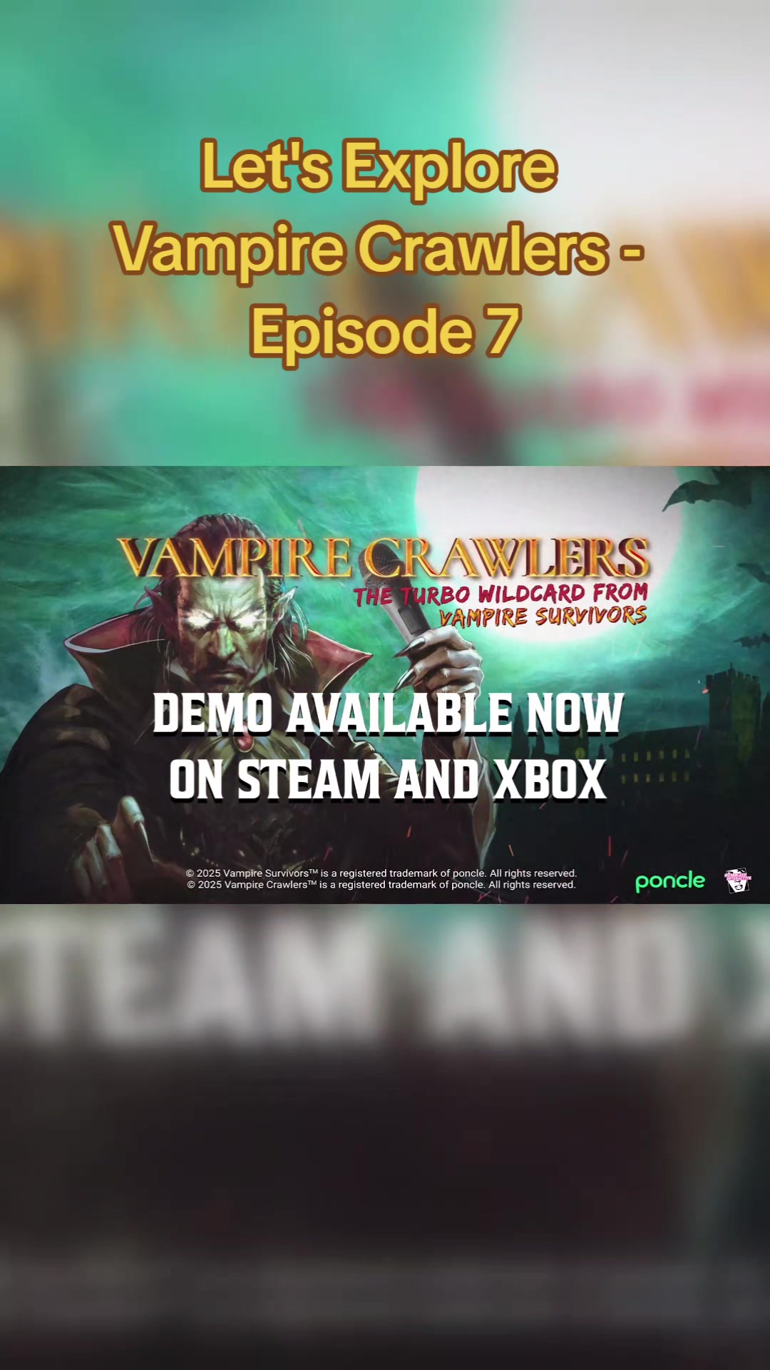 @poncle🧛Vampire Survivors Devs