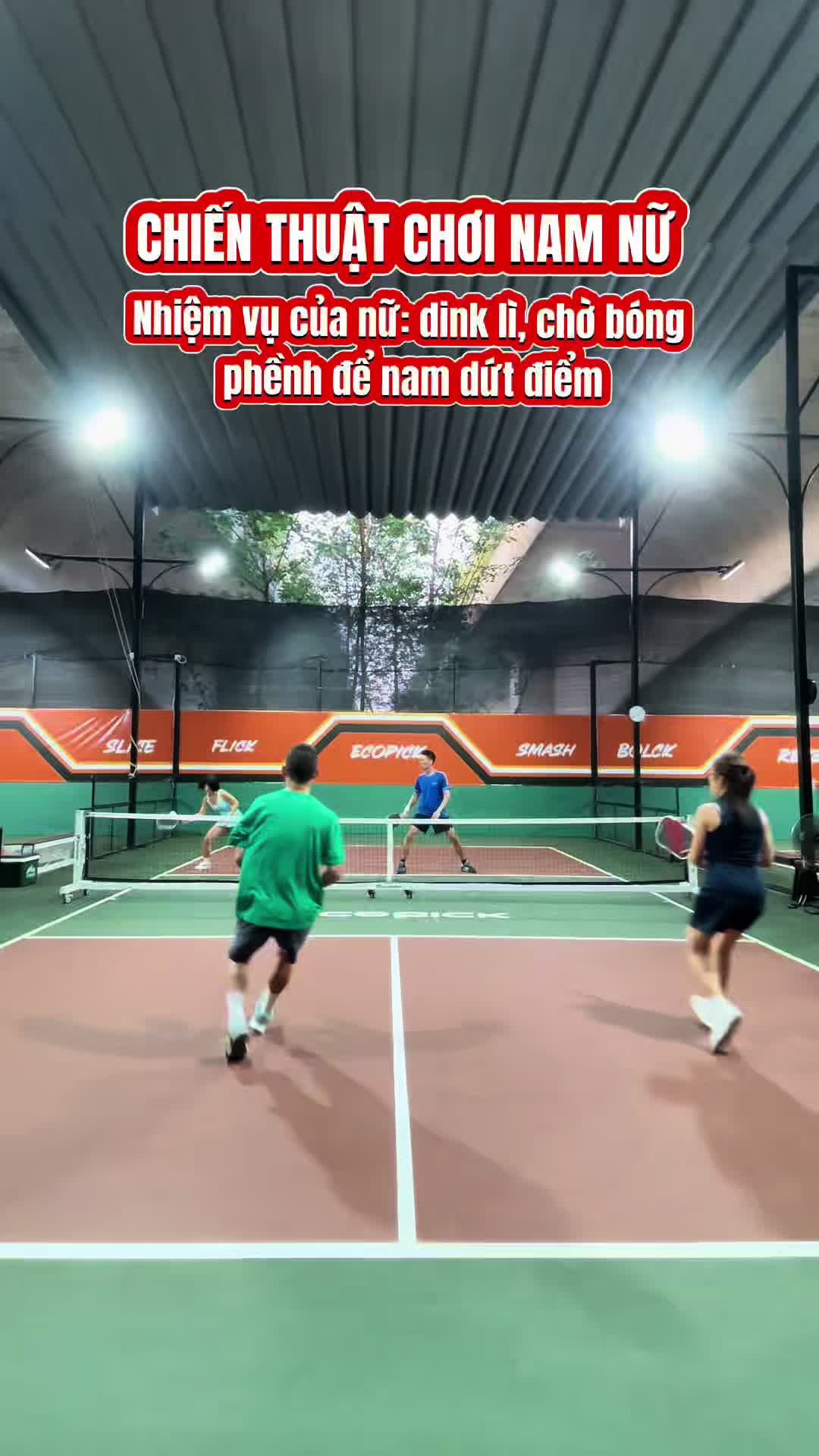 @Vợ chồng U50 mê pickleball